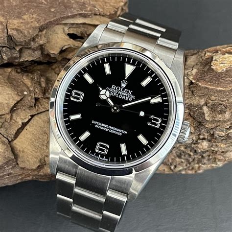 1990 rolex explorer 1|rolex explorer model years.